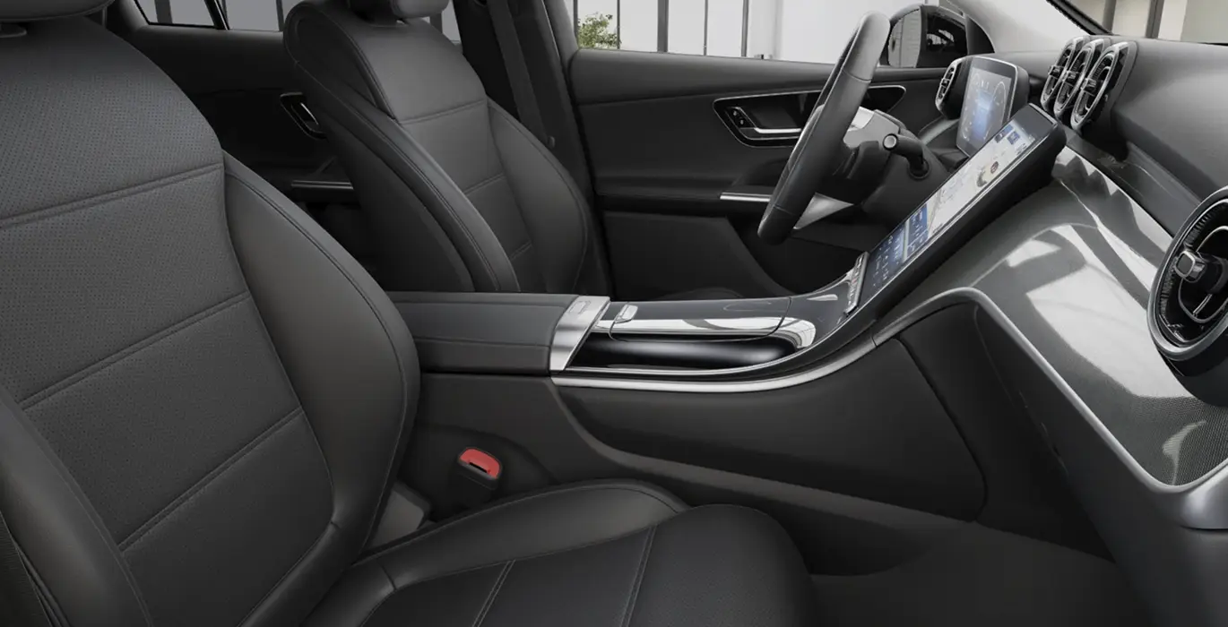 Mercedes-Benz GLC Coupé 220D 4MATIC 5 Mercedes Benz GLC Coupe 220D 4MATIC interior delantera II | Crazy Renting