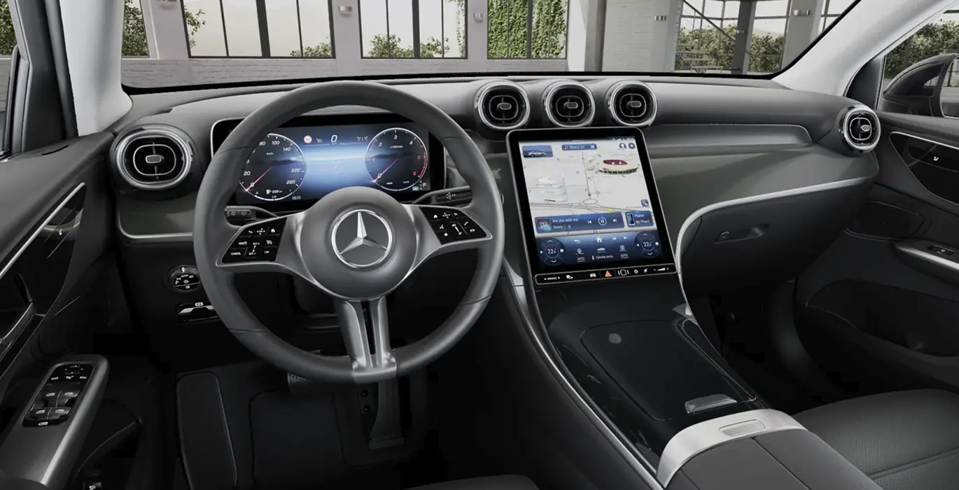 Mercedes-Benz GLC Coupé 220D 4MATIC 4 Mercedes Benz GLC Coupe 220D 4MATIC interior delantera | Crazy Renting