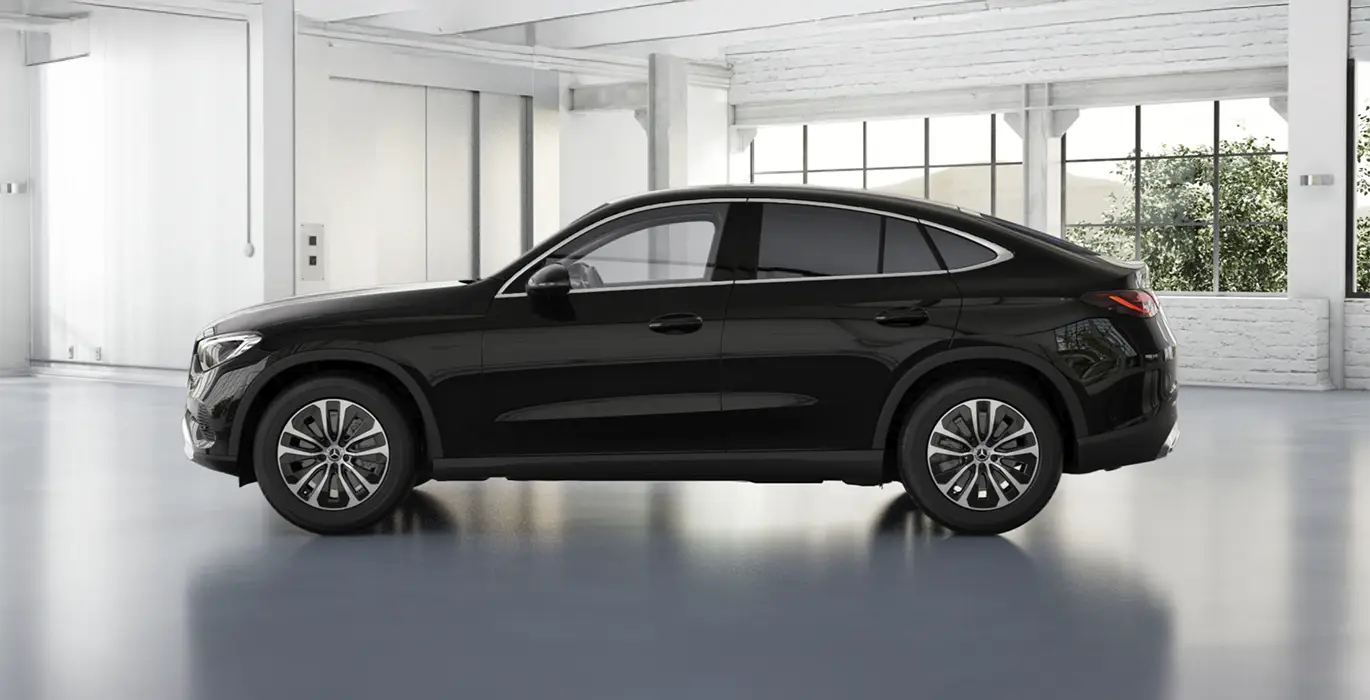 Mercedes-Benz GLC Coupé 220D 4MATIC 3 Mercedes Benz GLC Coupe 220D 4MATIC lateral | Crazy Renting