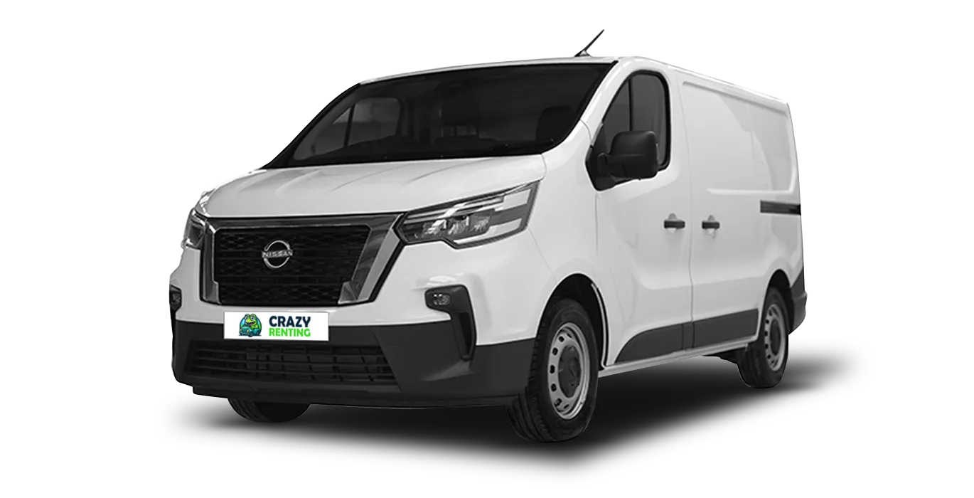 Nissan Primastar 2.0dCi 96kW (130CV) L1H1 1T Acenta 1 Nissan Primastar 2.0dCi 96kW 130CV L1H1 1T Acenta sin fondo principal crazy | Crazy Renting