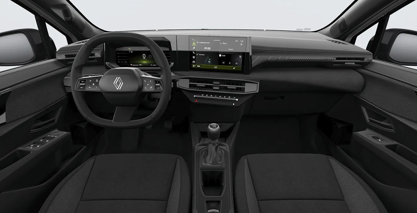 Renault Clio Evolution TCE 85kW (115CV) 5 Renault Clio Evolution TCE 85kW 115CV interior delantera | Crazy Renting