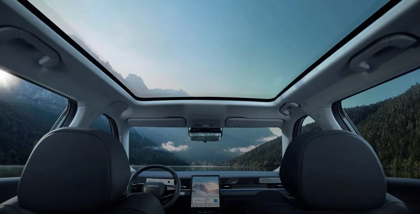 Jaecoo 5 EV Pure 155kW (211CV) 61kWh 5 Jaecoo 5 EV Pure 155kW 211CV 61kWh interior trasera | Crazy Renting