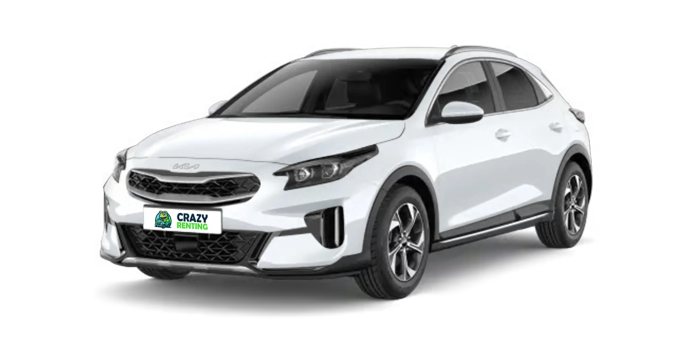 KIA XCeed 1.0 T-GDI 1 KIA XCeed 1.0 T GDI sin fondo principal blanco crazy | Crazy Renting