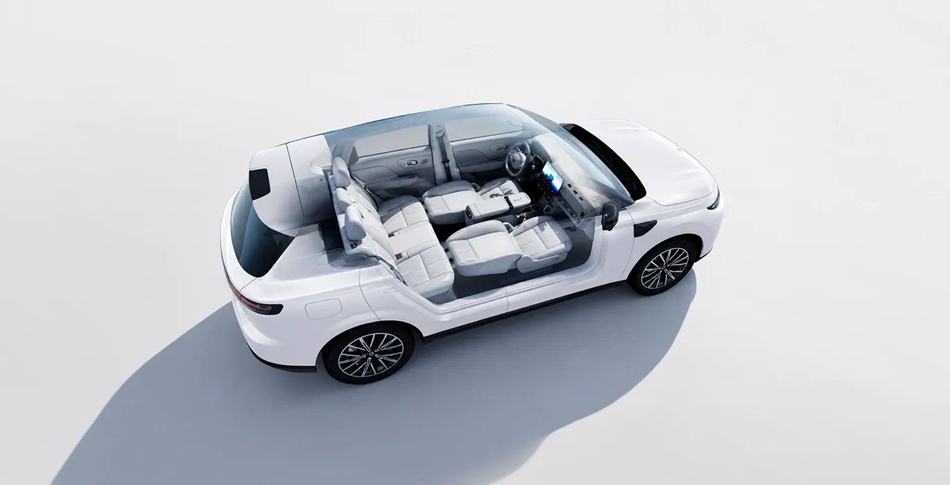 Leapmotor B10 REEV 18.8 kWh Life AT 3 Leapmotor B10 BEV 56.2kWh LifePro AT lateral | Crazy Renting