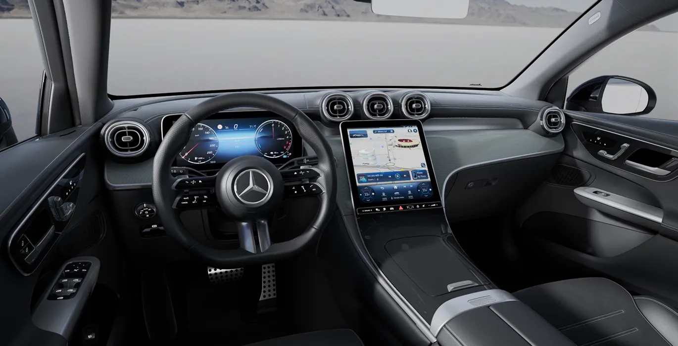 Mercedes-Benz GLC Coupé 300 de 4MATIC 4 Mercedes Benz GLC Coupe 300 de 4MATIC interior delantera | Crazy Renting