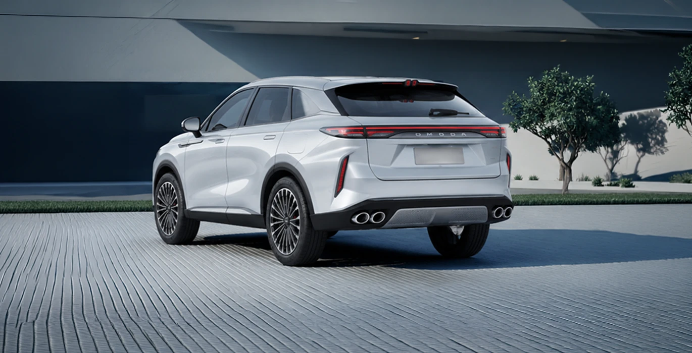 Omoda 9 SHS Premium 1.5 TGDI 3DHT 395kW (537CV) AWD 2 Omoda 9 SHS Premium 1.5 TGDI 3DHT 395kW 537CV AWD trasera | Crazy Renting