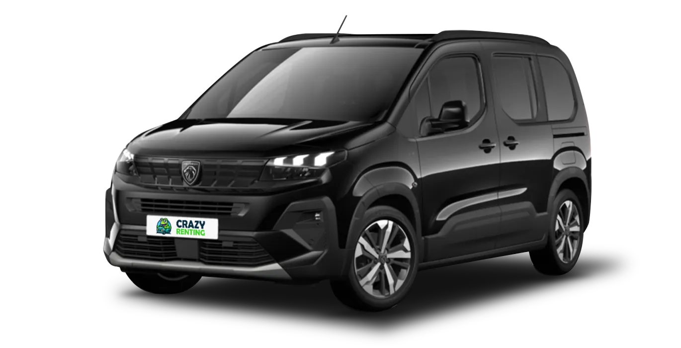 Peugeot Rifter 5P GT BlueHDi 130 EAT8 Standard 1 Peugeot Rifter 5P Rifter GT BlueHDi 130 EAT8 Standard sin fondo principal crazy | Crazy Renting