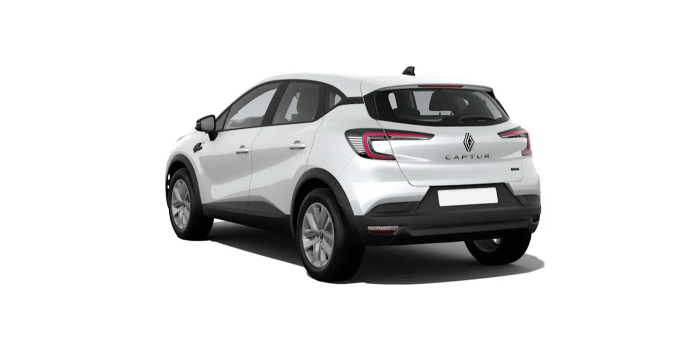 Renault Captur Evolution TCE 140cv DCE 2 Renault Captur Evolution TCE 140cv DCE trasera blanco | Crazy Renting