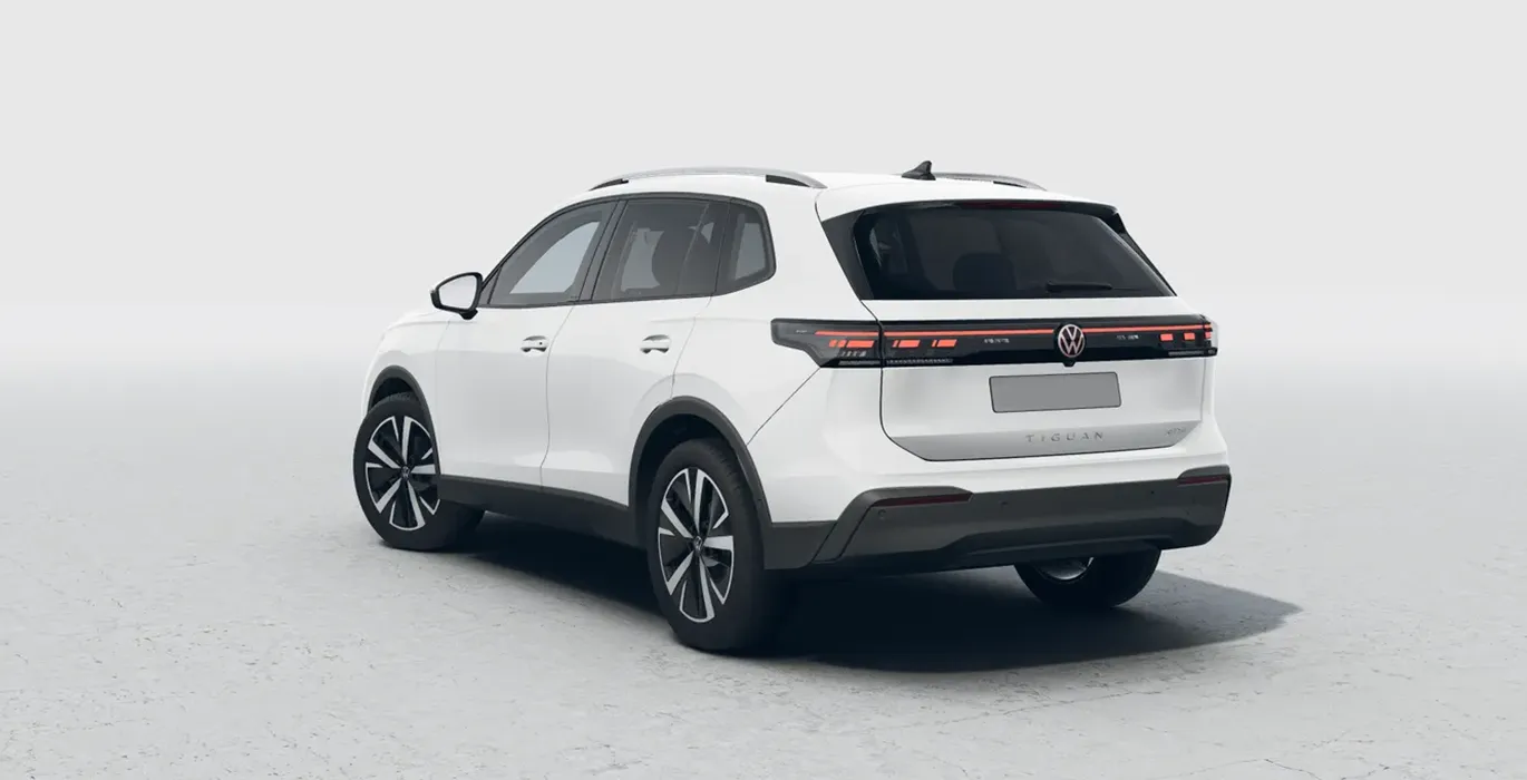 Volkswagen Tiguan "Más" 1.5 eTSI DSG 2 Volkswagen Tiguan Mas 1.5 eTSI DSG trasera blanco | Crazy Renting