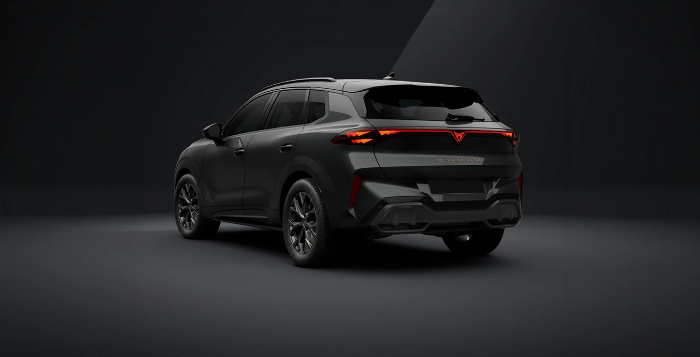 Cupra Terramar 1.5 ETSI 110kw (150CV) DSG 2 Cupra Terramar 1.5 ETSI 110kw 150CV DSG trasera gris | Crazy Renting