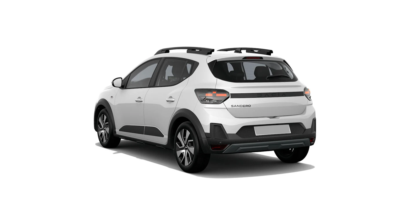 Dacia Sandero Stepway Expression ECO-G 120 AT 2 Dacia Sandero Stepway Expression ECO G 120 AT trasera | Crazy Renting