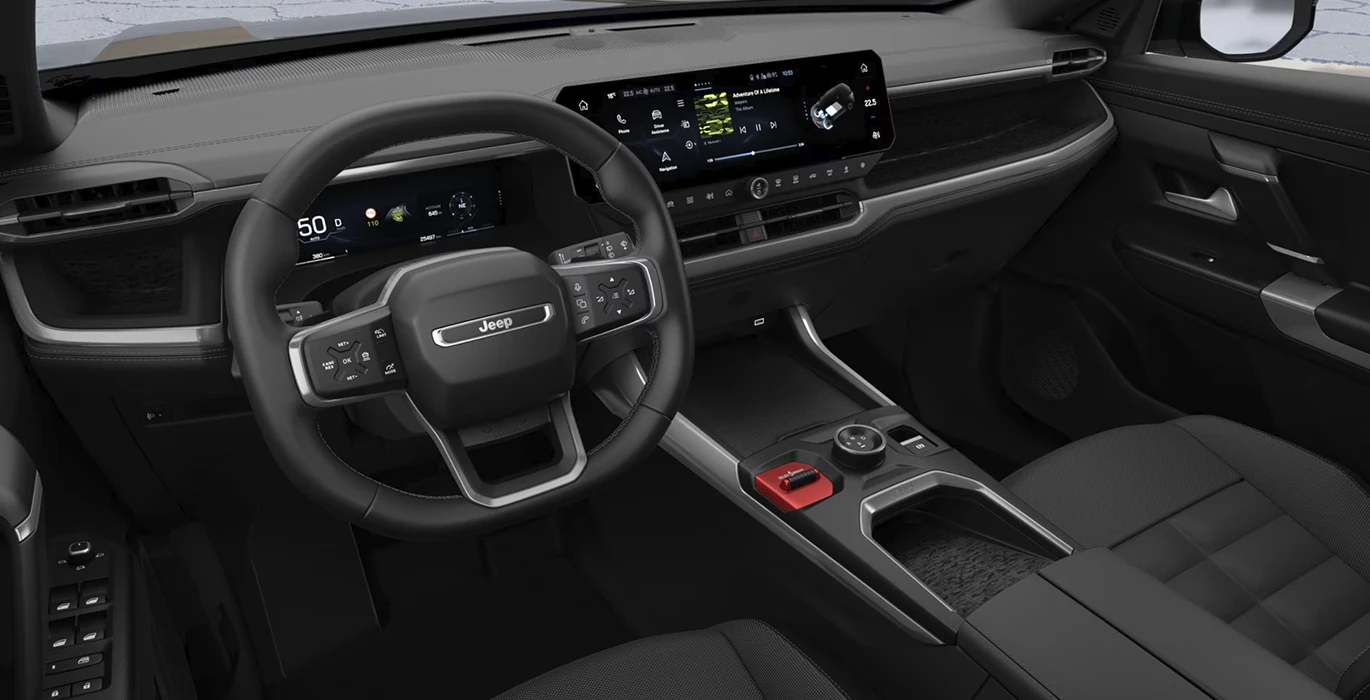 JEEP Compass 1.2 MHEV Altitude 145CV 4 JEEP Compass 1.2 MHEV Altitude 145CV interior delantera | Crazy Renting
