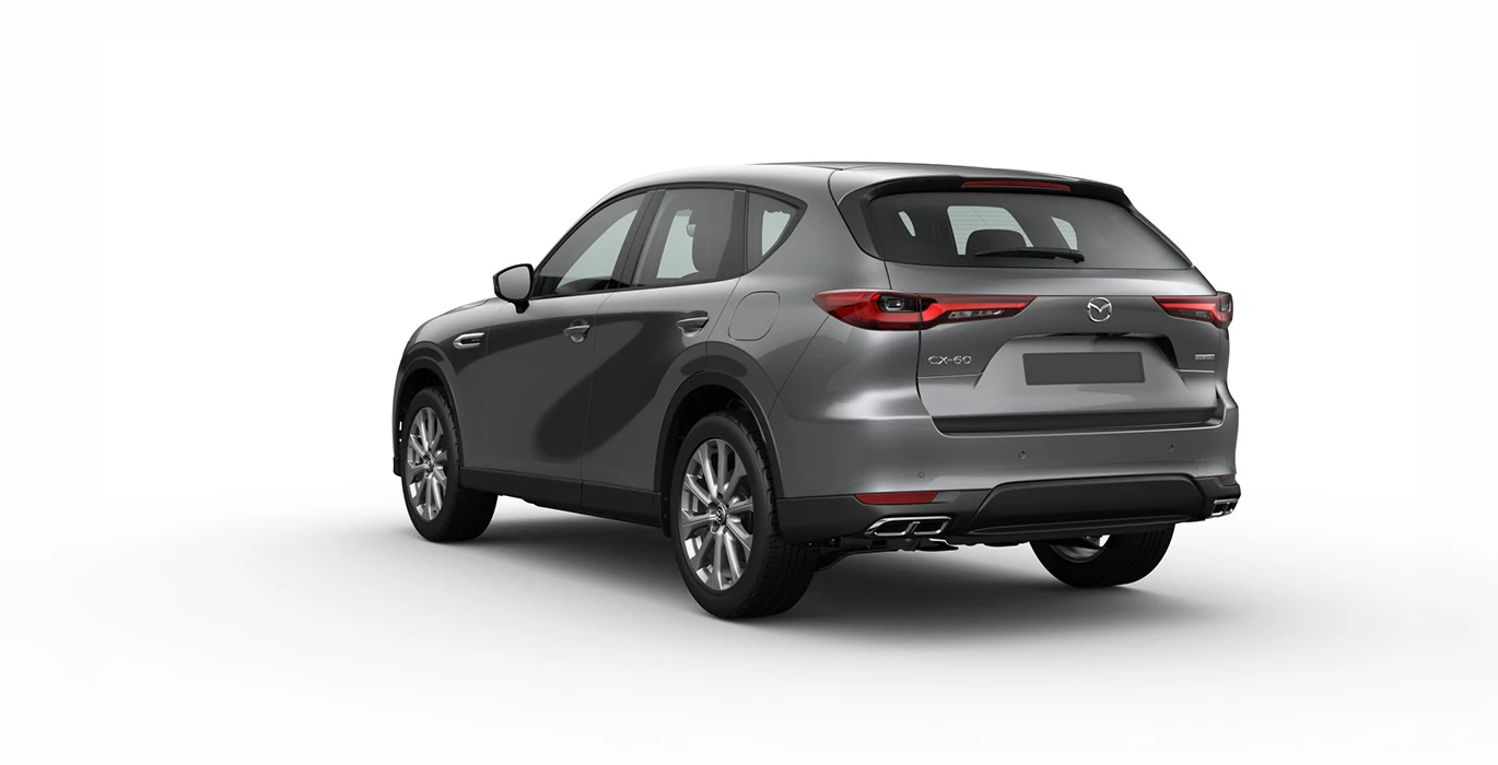 MAZDA CX-60 e-Skyactiv D MHEV 8AT RWD Exclusive-Line 2 MAZDA CX 60 e Skyactiv D MHEV 8AT RWD Exclusive Line trasera | Crazy Renting
