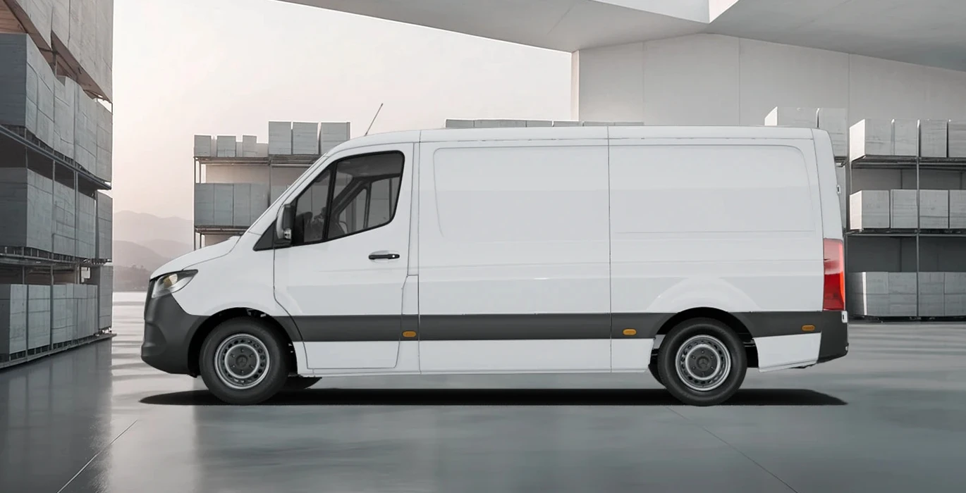 Mercedes-Benz Sprinter 315 CDI Medio Pro 3 Mercedes Benz Sprinter 315 CDI Medio Pro lateral | Crazy Renting
