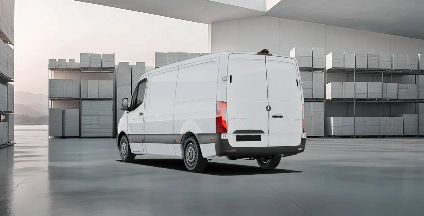 Mercedes-Benz Sprinter 315 CDI Medio Pro 2 Mercedes Benz Sprinter 315 CDI Medio Pro trasera | Crazy Renting