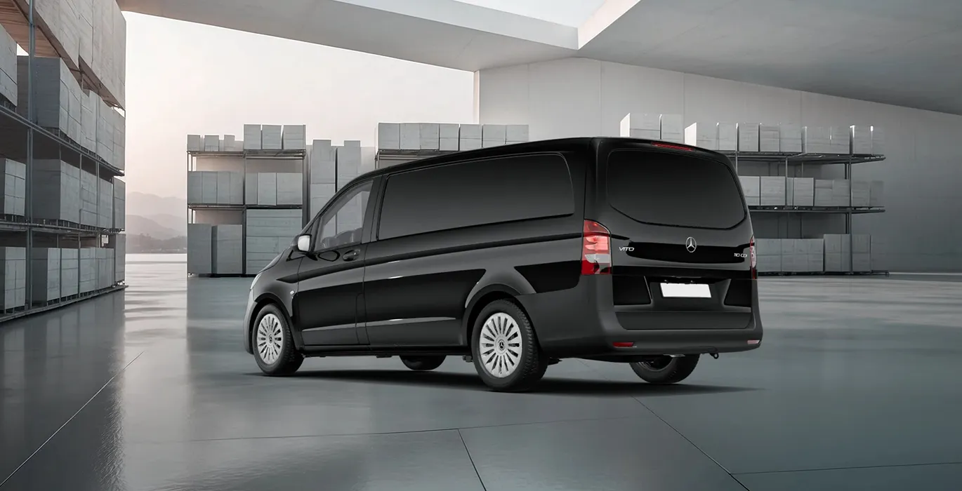 Mercedes-Benz Vito 110CDI 75kW Furgón Pro Larga 2 Mercedes Benz Vito 110CDI 75kW Furgon Pro Larga trasera | Crazy Renting