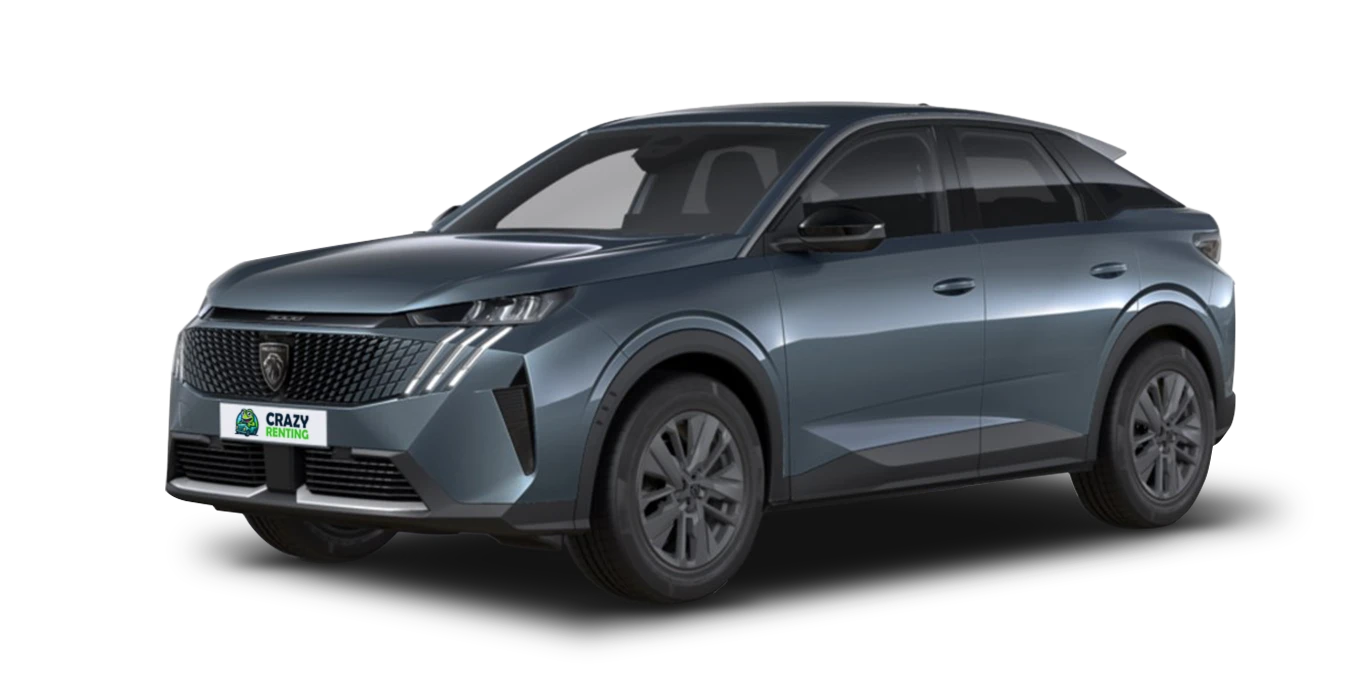 PEUGEOT 3008 ALLURE HYBRID 145 e-DCS6 (AUTOMÁTICO) 1 PEUGEOT 3008 ALLURE HYBRID 145 e DCS6 AUTOMATICO sin fondo principal crazy | Crazy Renting