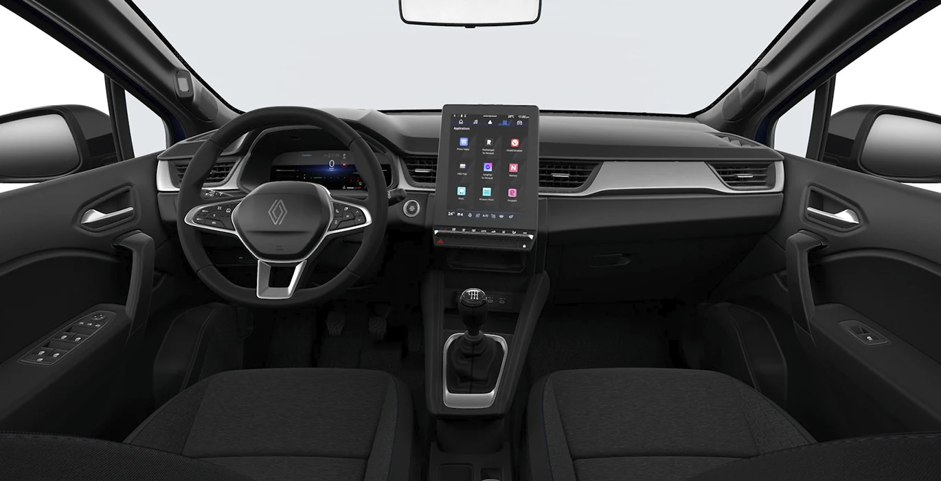 RENAULT Symbioz ECO-G Evolution 90kW 4 RENAULT Symbioz ECO G Evolution 90kW interior delantera | Crazy Renting