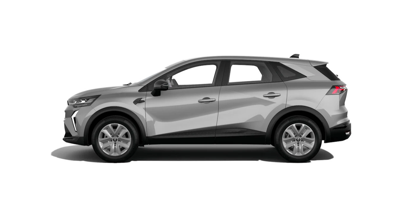 Renault Symbioz Evolution E-Tech Full Hybrid 117kW (160CV) 3 Renault Symbioz Evolution E Tech Full Hybrid 117kW 160CV gris lateral | Crazy Renting