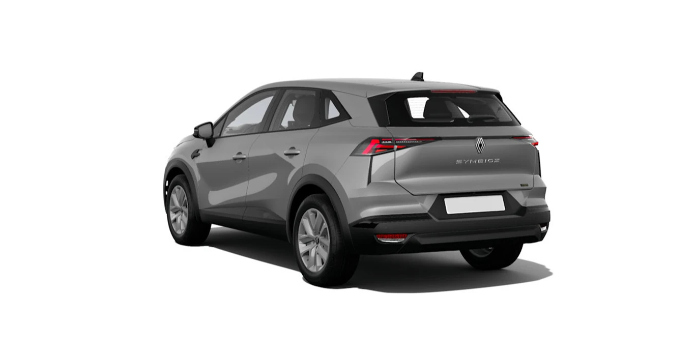 Renault Symbioz Evolution E-Tech Full Hybrid 117kW (160CV) 2 Renault Symbioz Evolution E Tech Full Hybrid 117kW 160CV gris trasera | Crazy Renting
