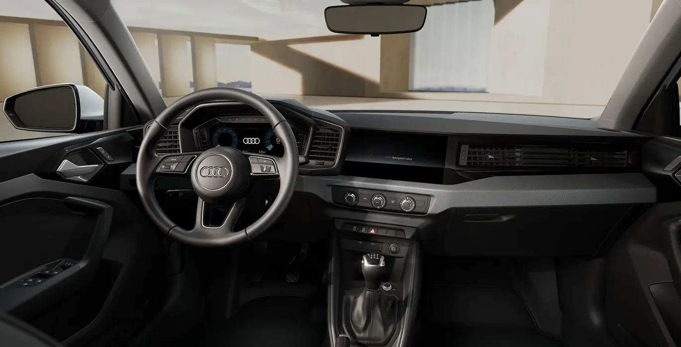 AUDI A1 Allstreet 30 TFSI II interior delantera | Crazy Renting