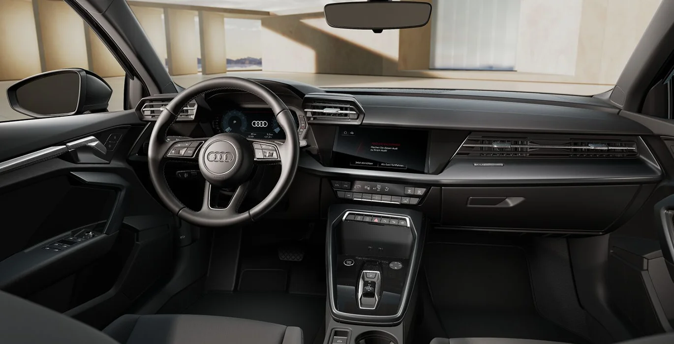 AUDI A3 Sportback 30 TFSI Advanced S tronic 4 AUDI A3 Sportback 30 TFSI Advanced S tronic interior delantera | Crazy Renting