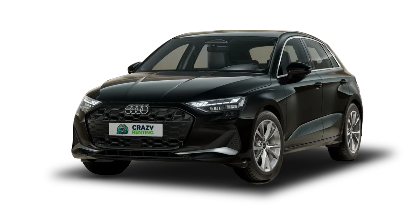 AUDI A3 Sportback 30 TFSI Advanced S tronic 1 AUDI A3 Sportback 30 TFSI Advanced S tronic sin fondo principal crazy | Crazy Renting