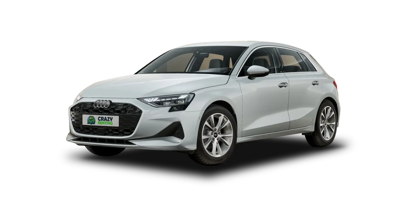 AUDI A3 Sportback Advanced 35 TFSI S Tronic sin fondo principal crazy | Crazy Renting