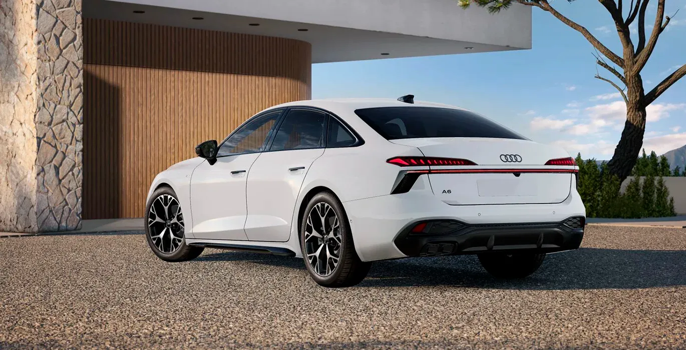 AUDI A6 TDI 150kW (204CV) S Tronic Black Line 2 AUDI A6 TDI 150kW 204CV S Tronic Black Line trasera | Crazy Renting