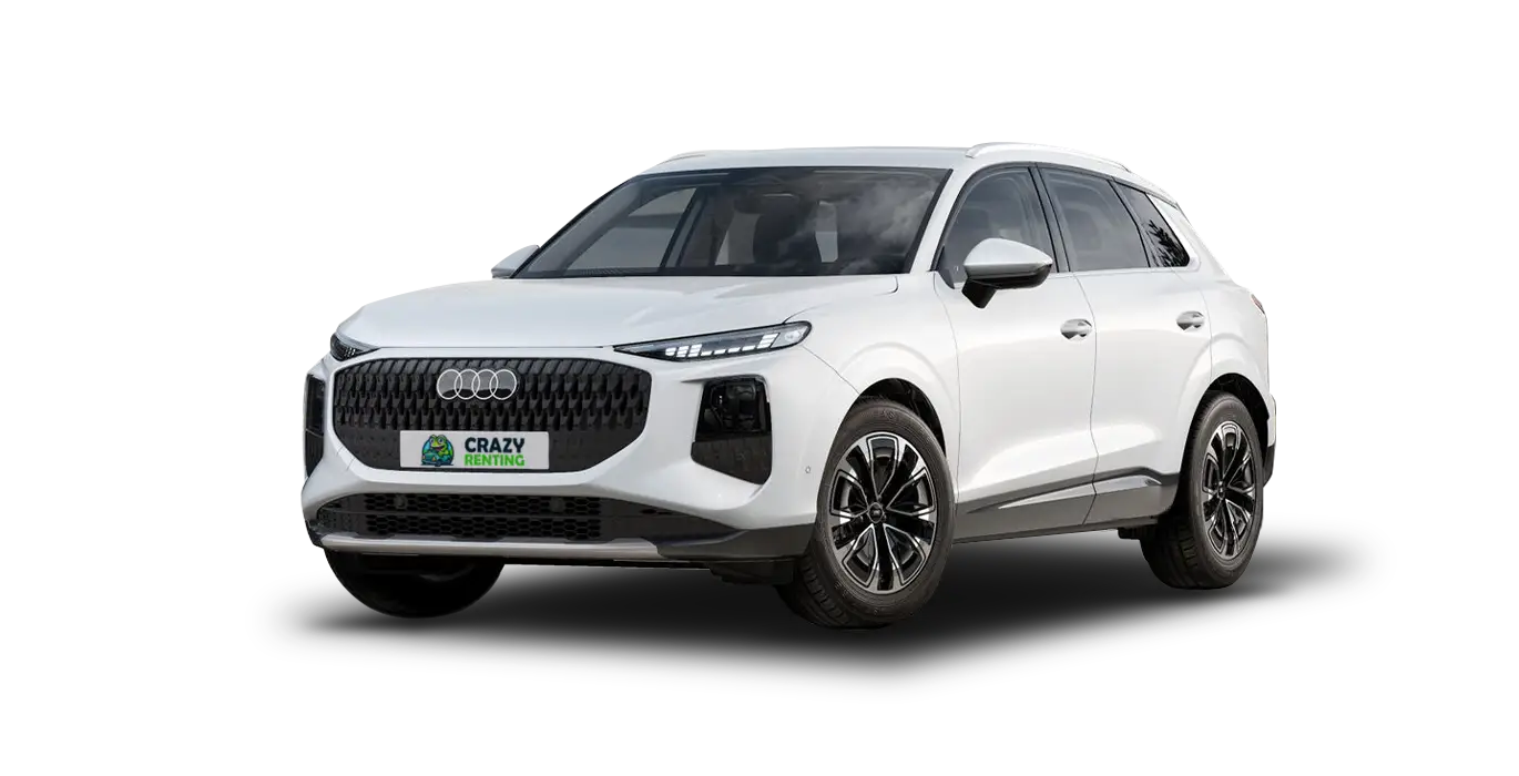 AUDI Q3 Advanced TDI 110 kW S Tronic sin fondo principal crazy | Crazy Renting