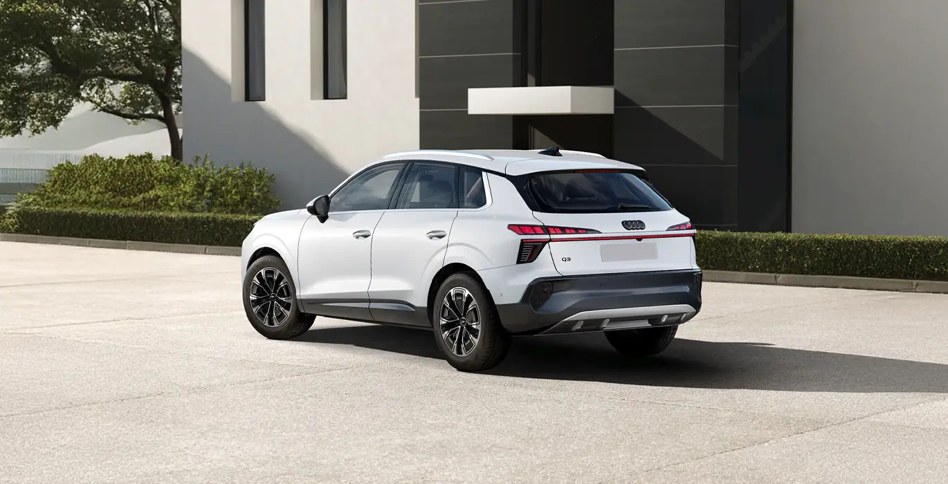 AUDI Q3 Advanced TDI 110 kW S Tronic trasera blanco | Crazy Renting