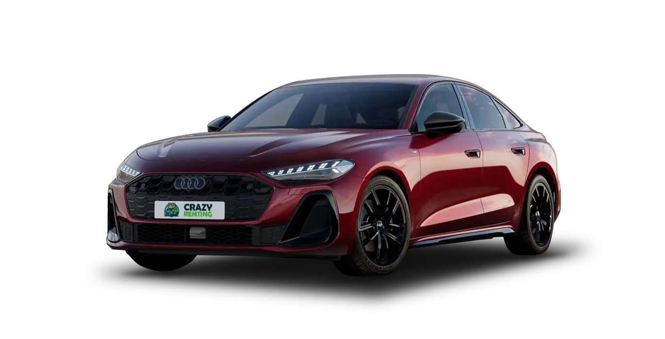 Audi A5 TDI 150kW 204CV Black Line sin fondo principal crazy | Crazy Renting