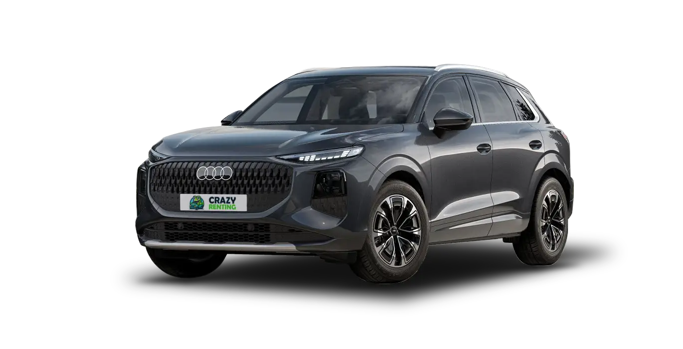 Audi Q3 Advanced TFSI 110kW S Tronic sin fondo principal crazy | Crazy Renting