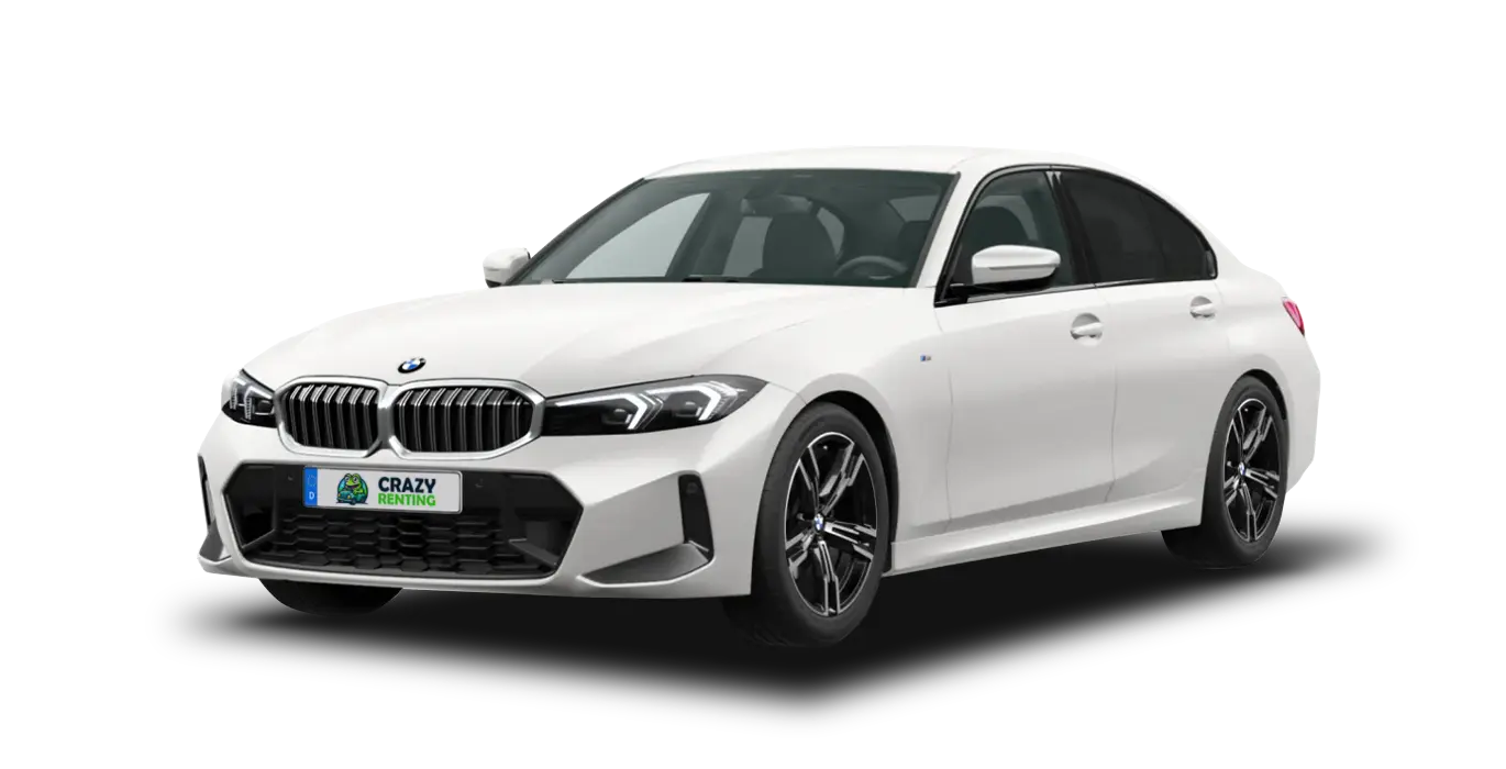 BMW Serie 3 320d sin fondo principal crazy | Crazy Renting
