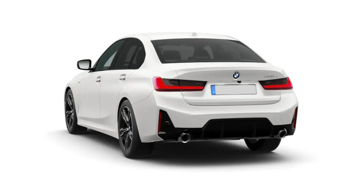 BMW Serie 3 320d trasera | Crazy Renting