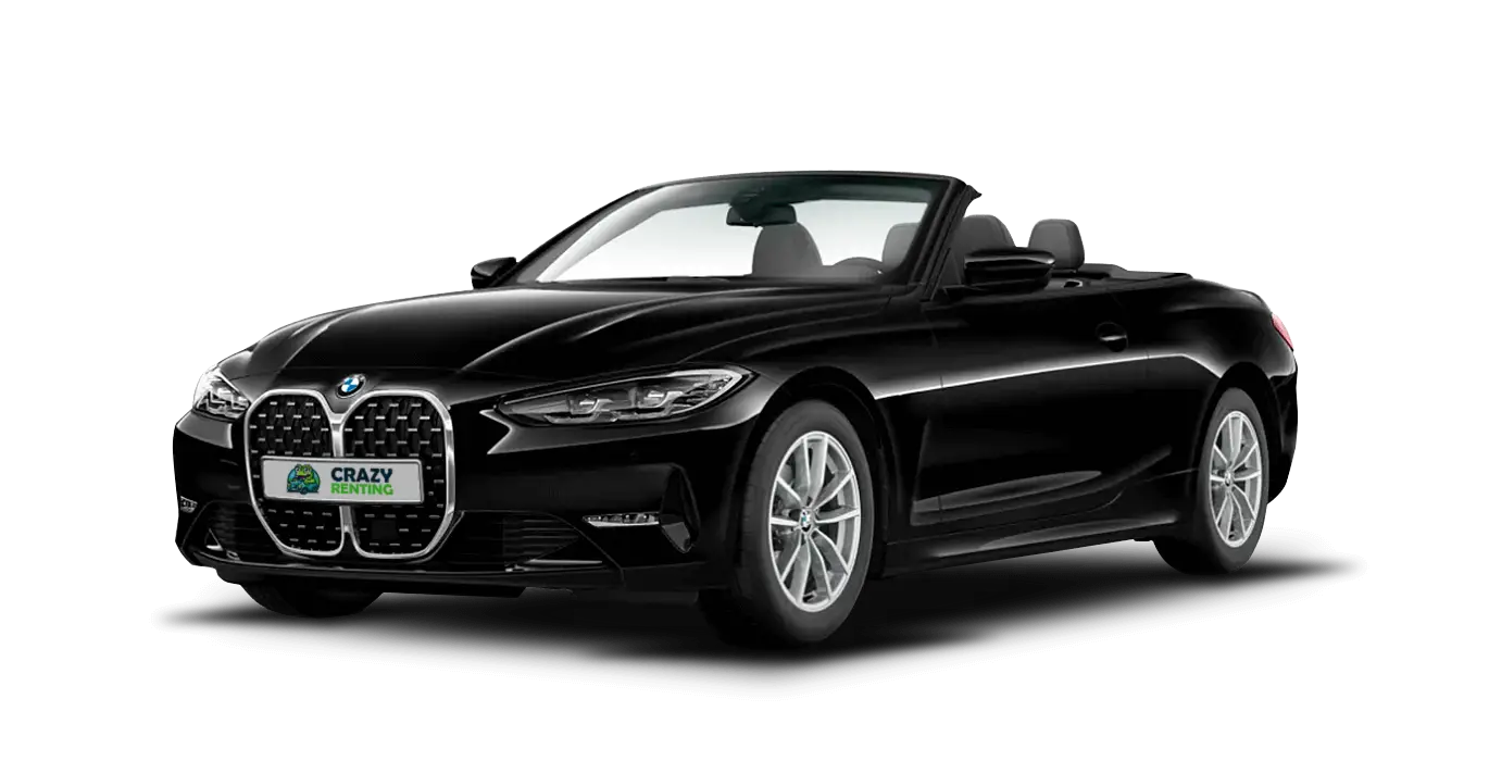 BMW Serie 4 420i Cabrio sin fondo principal crazy | Crazy Renting