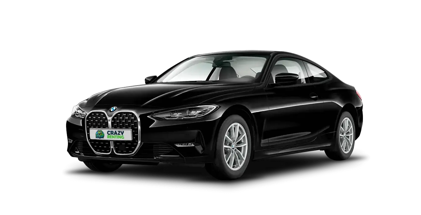 BMW Serie 4 420i Coupe sin fondo principal crazy | Crazy Renting