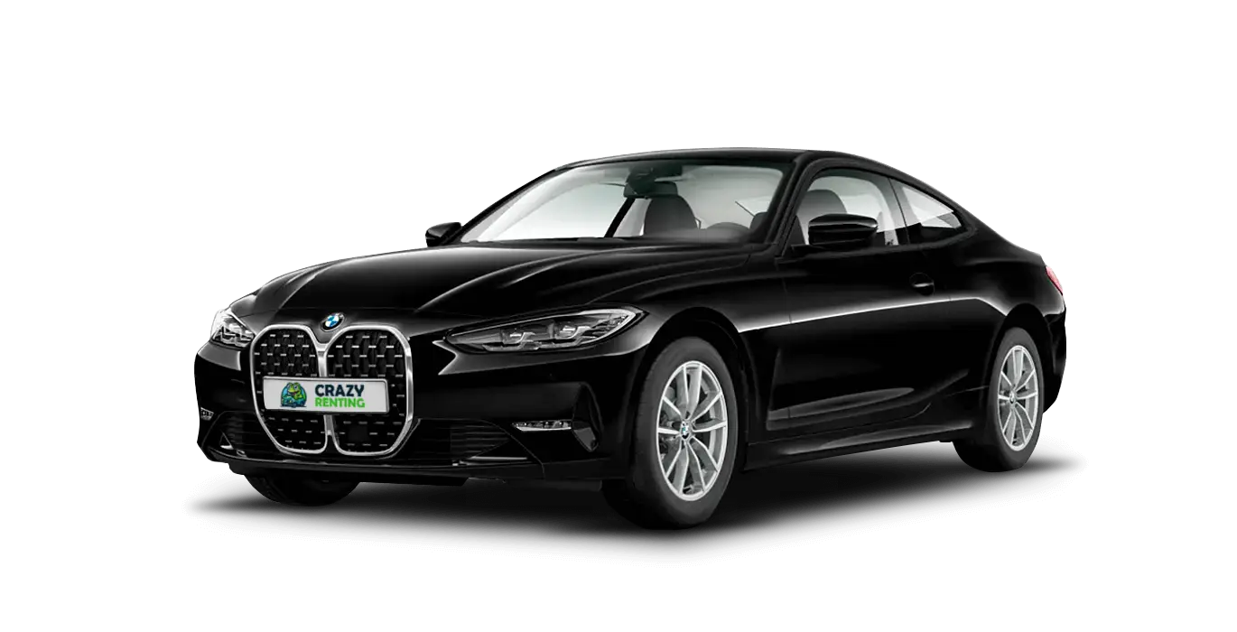 BMW Serie 4 430i xDrive Coupe sin fondo principal crazy | Crazy Renting