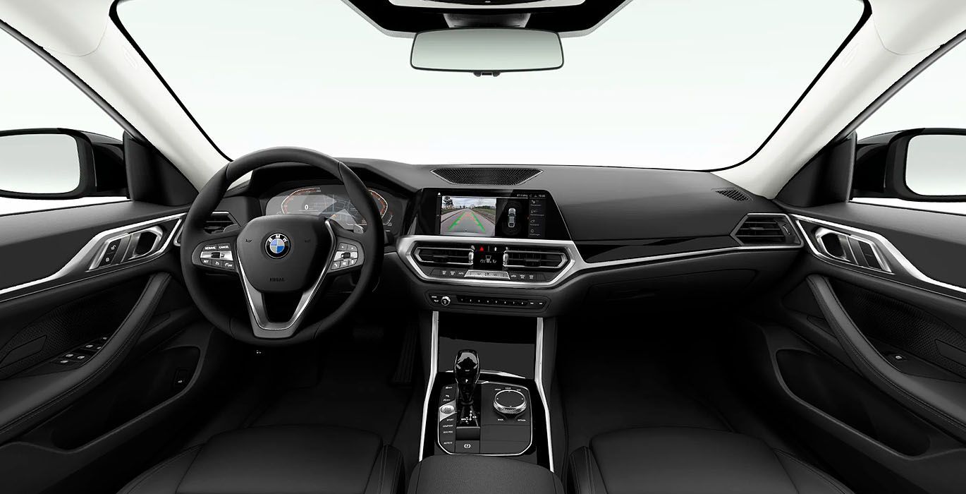 BMW Serie 4 Gran Coupe 420i interior delantera | Crazy Renting