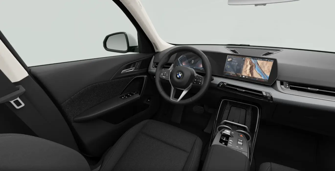 BMW X1 sDrive 20i interior delantera | Crazy Renting
