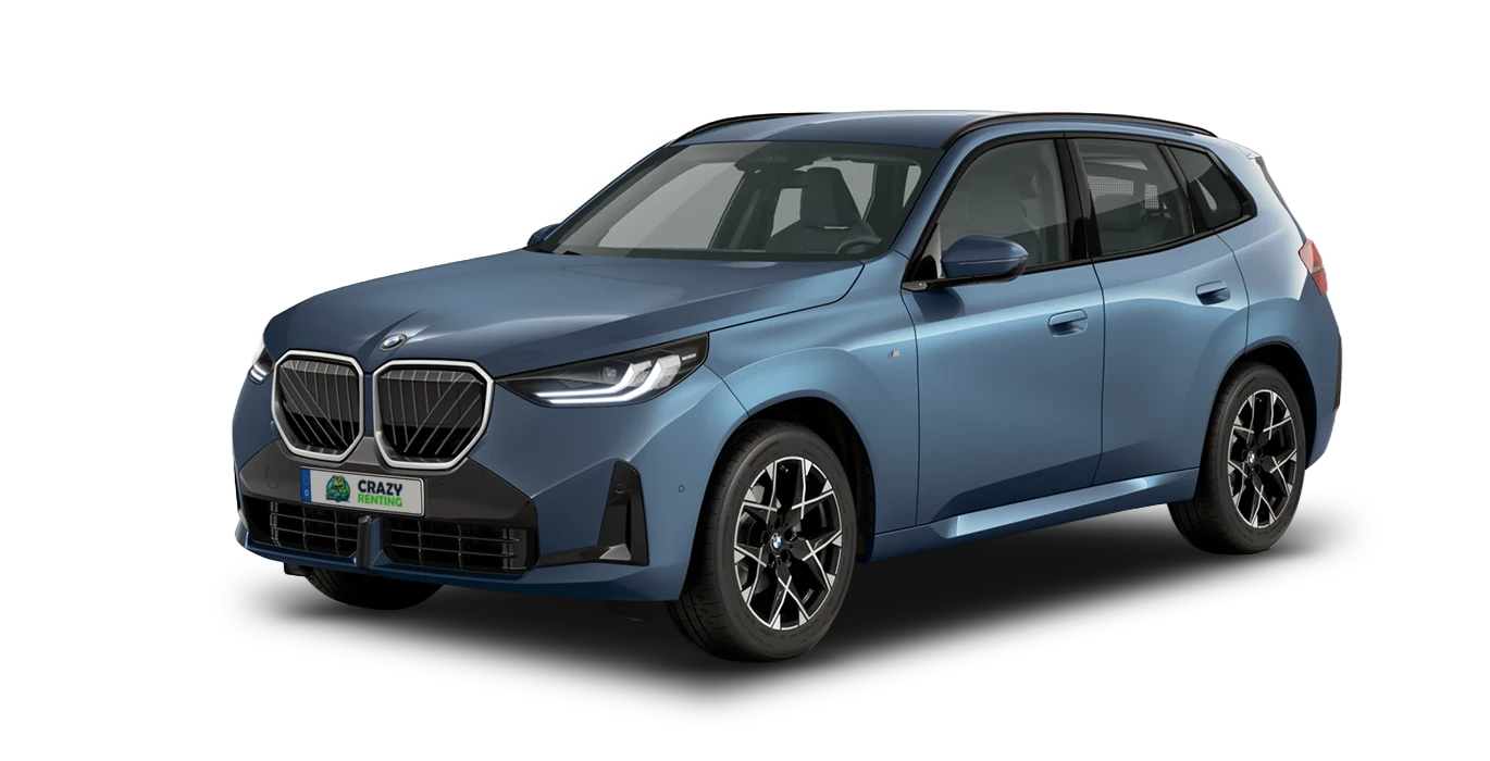 BMW X3 20d xDrive II sin fondo principal azul crazy 2 | Crazy Renting