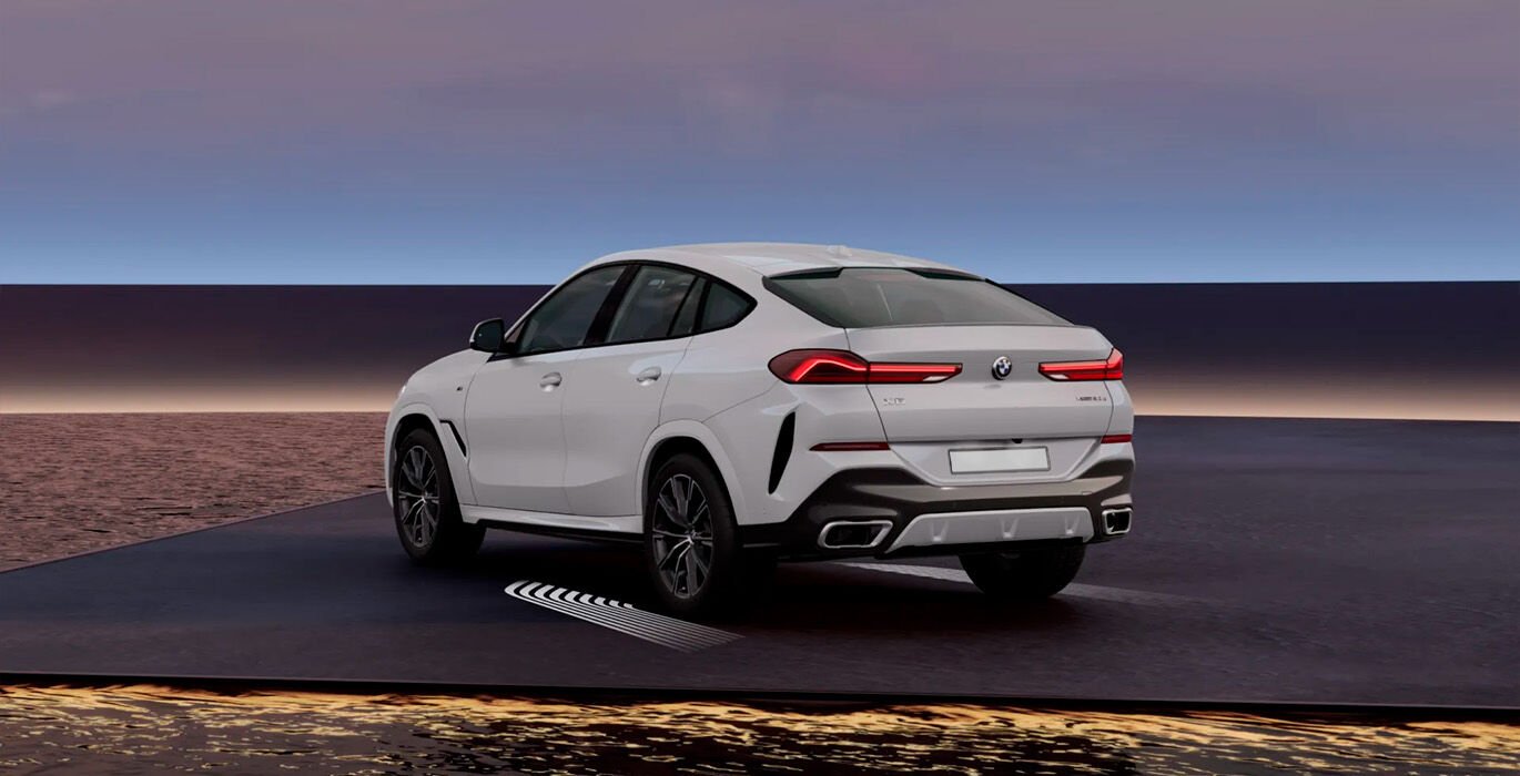 BMW X6 xDrive30d M Sport exterior trasera | Crazy Renting