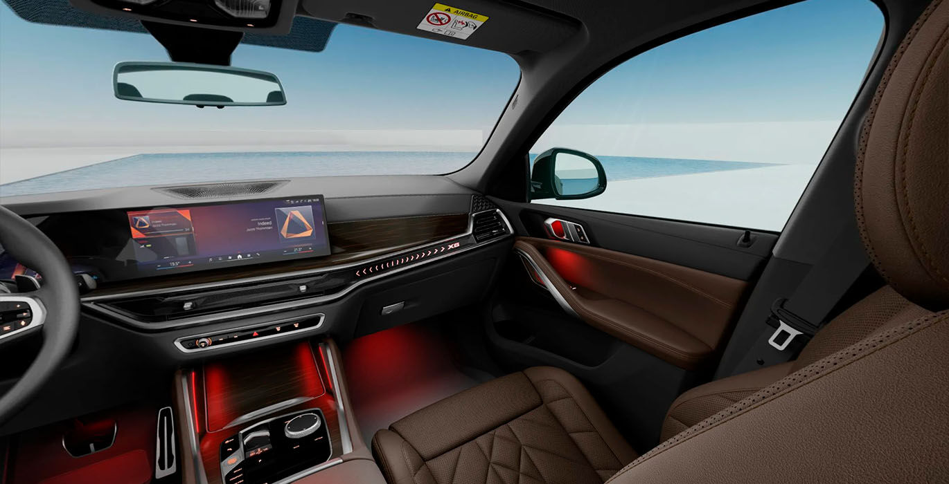 BMW X6 xDrive30d M Sport interior delantera 2 | Crazy Renting