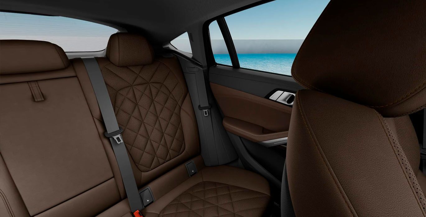 BMW X6 xDrive30d M Sport interior trasera | Crazy Renting