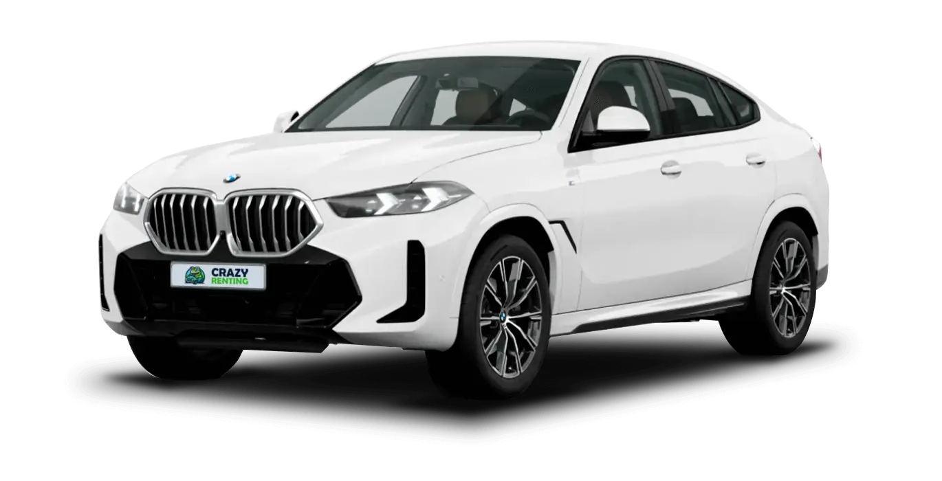 BMW X6 xDrive30d M Sport sin fondo principal crazy | Crazy Renting