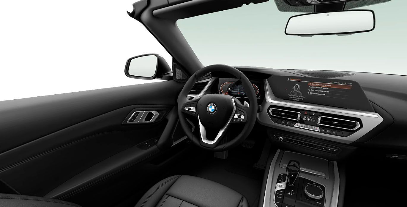 BMW Z4 sDrive20i interior delantera | Crazy Renting