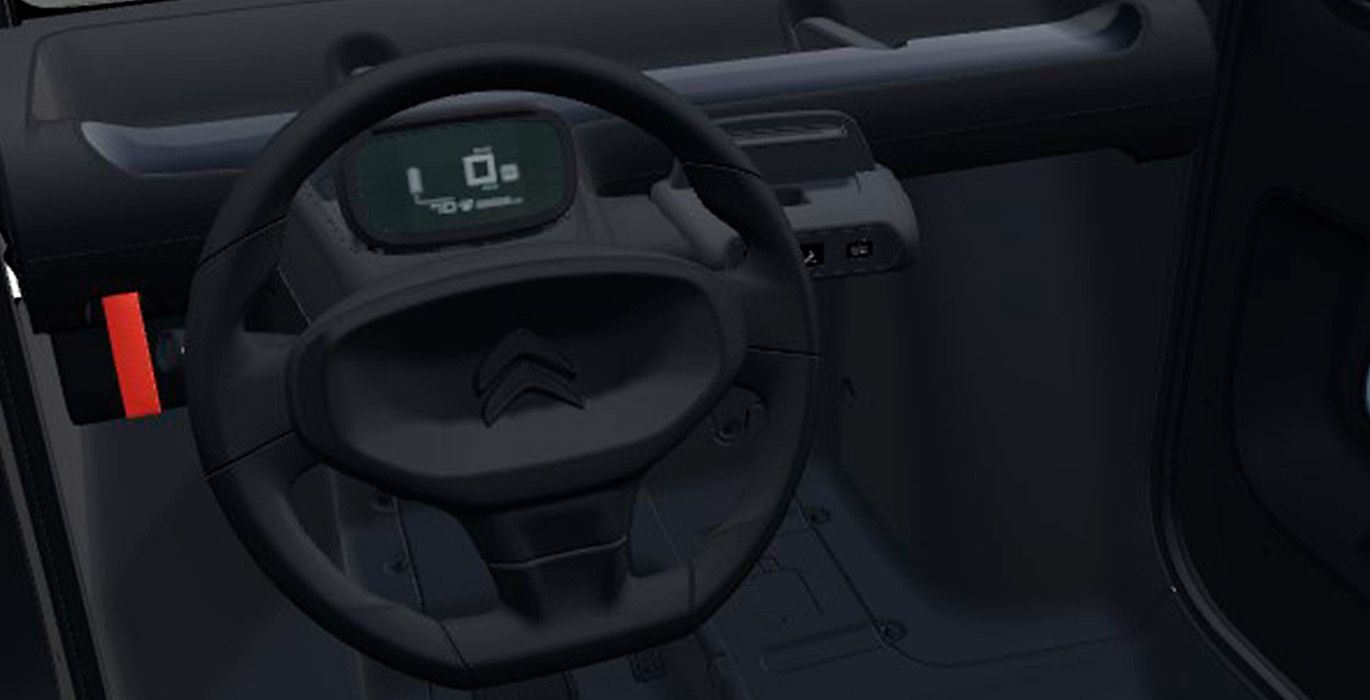 CITROEN AMI MY AMI AUTOMATICO interior delantera | Crazy Renting