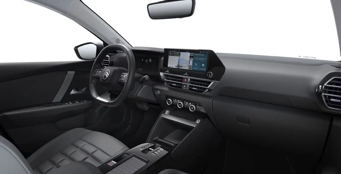 CITROEN C4 Hybrid e DCS6 Max 145CV interior delantera II | Crazy Renting