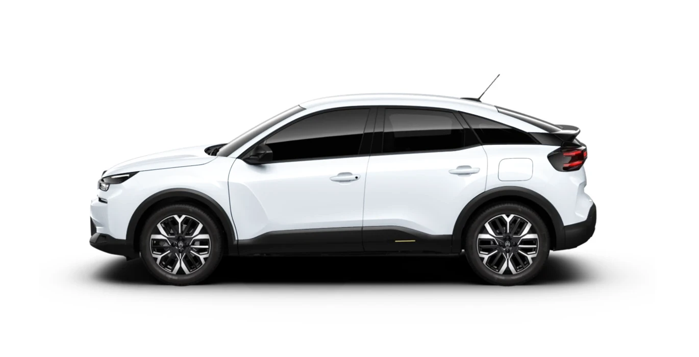 CITROEN C4 Hybrid145CV Business Edition 3 CITROEN C4 Hybrid145CV Business Edition lateral blanco | Crazy Renting