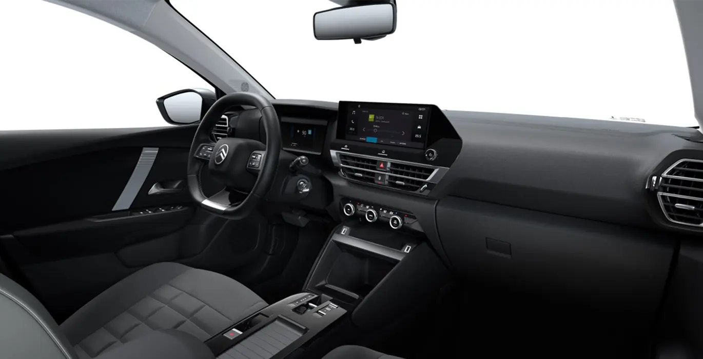 CITROEN C4 X Hybrid Plus interior delantera II | Crazy Renting